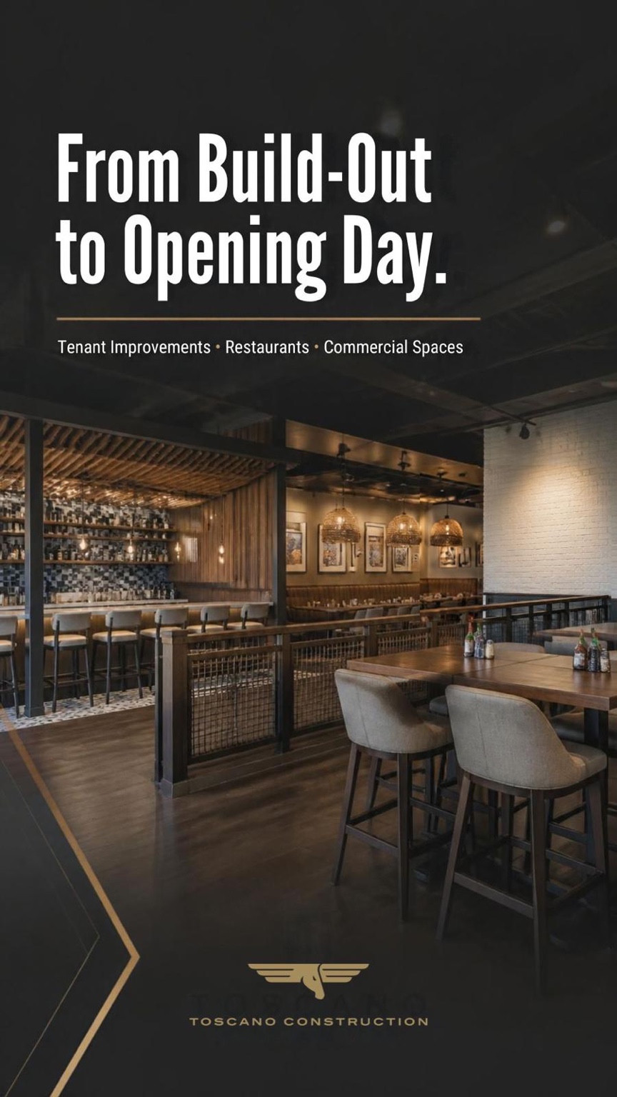 Tenant Improvements — original Toscano flyer